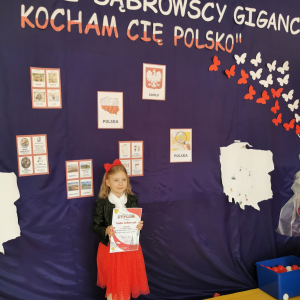  I miejsce w VII Edycji Konkursu "Mali Dąbrowscy Giganci - Kocham Cię Polsko" 