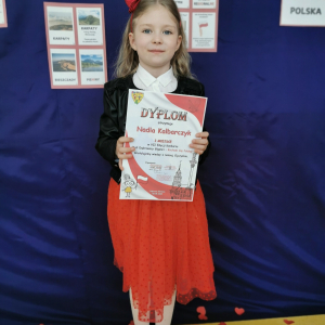  I miejsce w VII Edycji Konkursu "Mali Dąbrowscy Giganci - Kocham Cię Polsko" 