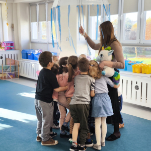 Zajęcia w ramach projektu "Kolorowe uczucia Gucia"