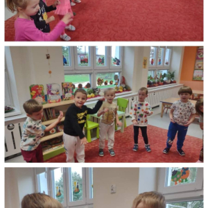 Przedszkolaki świętują Dzień Chłopaka