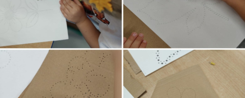 Perforowanie i Słoik Marzeń- realizacja projektu.