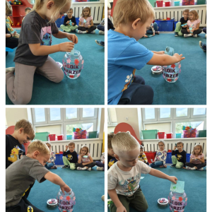 Perforowanie i Słoik Marzeń- realizacja projektu