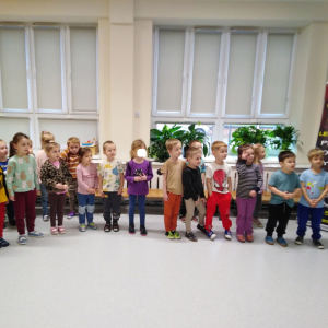 Pokaz mobilnego planetarium „Orbitek”. 