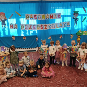 Uroczyste Pasowanie na Przedszkolaka.