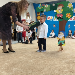 Uroczyste Pasowanie na Przedszkolaka.