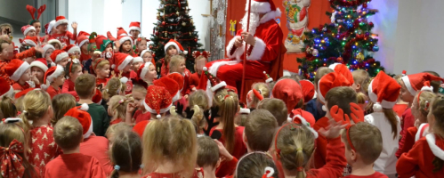 Święty Mikołaj w naszym przedszkolu! 