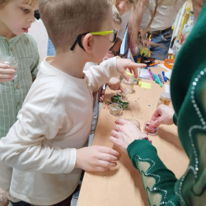 Spotkania świąteczne z rodzicami.