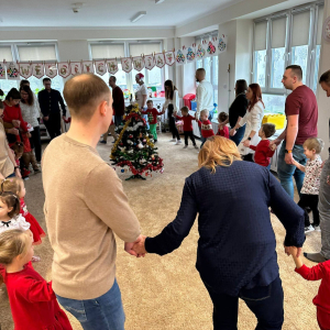 Spotkania świąteczne z rodzicami.