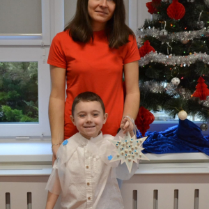 Spotkania świąteczne z rodzicami.