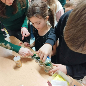 Spotkania świąteczne z rodzicami.