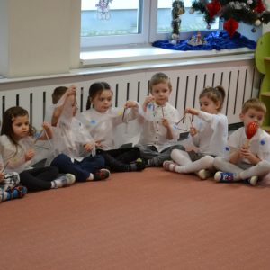 Spotkania świąteczne z rodzicami.