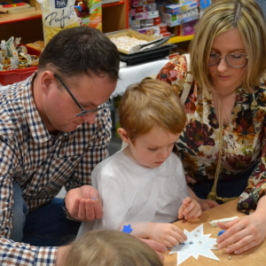 Spotkania świąteczne z rodzicami.