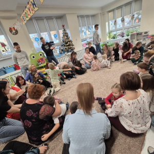 Spotkania świąteczne z rodzicami.