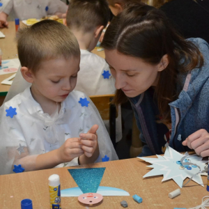 Spotkania świąteczne z rodzicami.