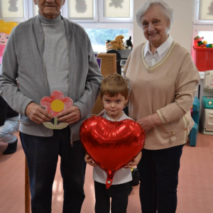 Występy dzieci  z okazji Dnia Babci i Dziadka.