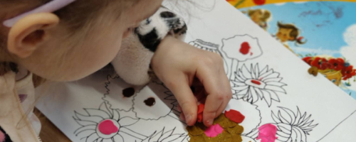 Malowanie plasteliną