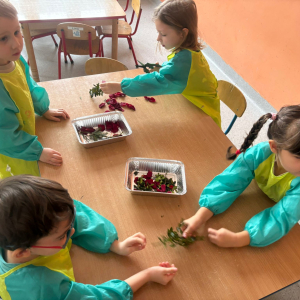 Zimowa geometria- realizacja projektu edukacyjnego.