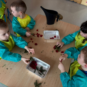 Zimowa geometria- realizacja projektu edukacyjnego.