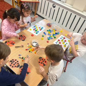 Sensoryczna matematyka -realizacja projektu edukacyjnego.