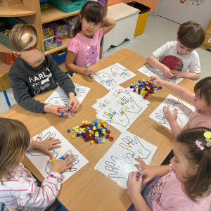 Sensoryczna matematyka -realizacja projektu edukacyjnego.