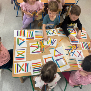 Sensoryczna matematyka -realizacja projektu edukacyjnego.