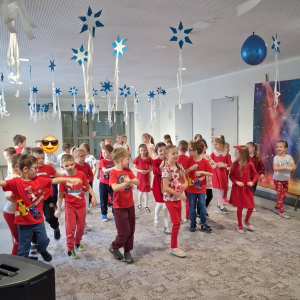 Zabawy walentynkowe w naszym przedszkolu.