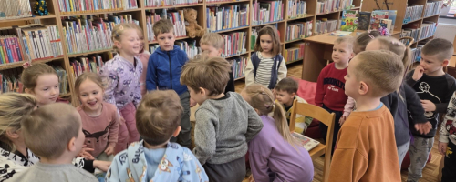 Lekcja biblioteczna - Biedronki