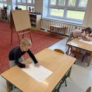 Zabawy matematyczne - realizacja projektu.