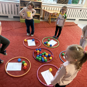 Zabawy matematyczne - realizacja projektu.