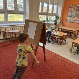 Zabawy matematyczne - realizacja projektu.