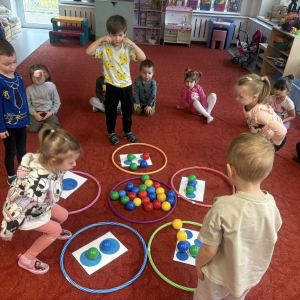 Zabawy matematyczne - realizacja projektu.