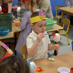 Spotkanie wielkanocne z udziałem rodziców.