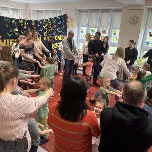 Spotkanie wielkanocne z udziałem rodziców.