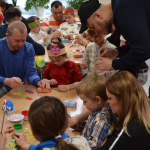 Spotkanie wielkanocne z udziałem rodziców.