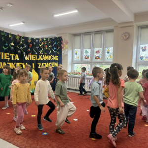 Spotkanie wielkanocne z udziałem rodziców.