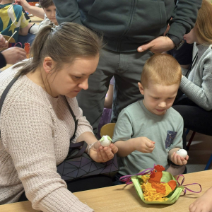 Spotkanie wielkanocne z udziałem rodziców.