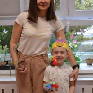 Spotkanie wielkanocne z udziałem rodziców.