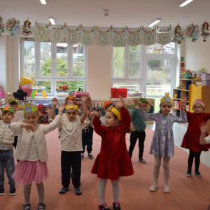 Spotkanie wielkanocne z udziałem rodziców.