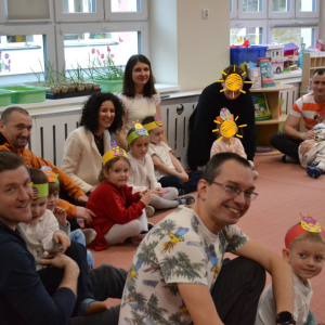 Spotkanie wielkanocne z udziałem rodziców.