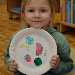 Muchomorki w Filii nr 18 MBP w Dąbrowie Górniczej.