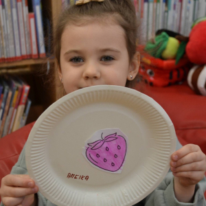 Muchomorki w Filii nr 18 MBP w Dąbrowie Górniczej.