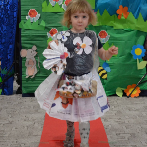 Pokaz Mody Recyklingowej.