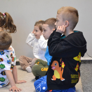 Dzieci z grupy Muchomorki odwiedziły British School w Dąbrowie Górniczej.