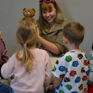 Dzieci z grupy Muchomorki odwiedziły British School w Dąbrowie Górniczej.