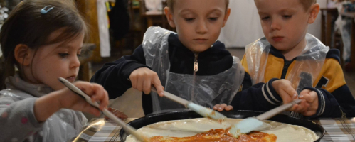 Muchomorki i Motylki - mali mistrzowie pizzy  