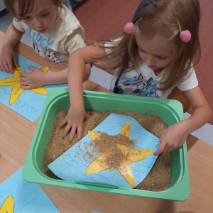 Morskie opowieści w grupie Muchomorki - realizacja innowacji pedagogicznej.