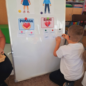 Zajęcia w ramach ogólnopolskiej akcji Ministerstwa Edukacji Narodowej pod hasłem „Tydzień Budowania Relacji”.